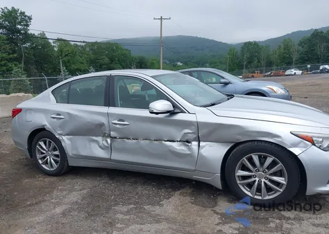 2014 Infiniti Q50 Premium z USA, uszkodzony, nr VIN JN1BV7AR3EM684464